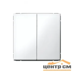 Механизм переключателя двухклавишный СП ArtGallery (сх. 6/2) 10AX белый SE GAL000165
