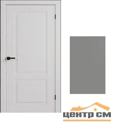 Дверь ВДК Италия 1 RAL 7040 глухая 80х200 (толщина 36мм), эмаль