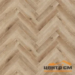 Ламинат виниловый водостойкий SPC CRONAPLAST 4V Елка/Herringbone 42 класс Дуб Монпелье 640*128*4.5 мм (с фаской)