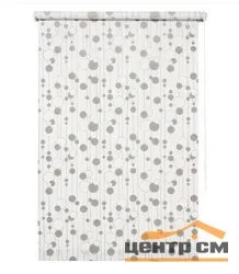 Штора рулонная "Ожерелье" серебро 57*175см
