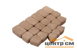 Плитка тротуарная Классико желтая 940*355*70 мм (21 шт/комплект) РЕСУРС