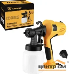Краскопульт электрический DEKO SG500DK , 800 мл, 500Вт