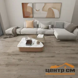 Плитка каменно-полимерная SPC FLOORBEE PROJECT 43 класс Дуб Вельвет 1218*180*4,3 мм, арт.1510