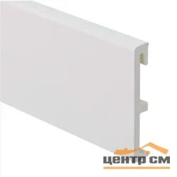 Плинтус SALAG ALPHA Biały 100мм ПВХ гибкий 2,4 м