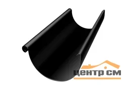 Желоб полукруглый Optima, 125мм, 3м RAL 9005