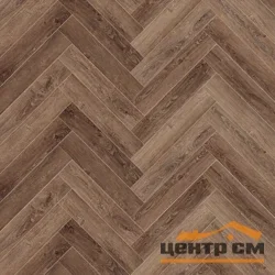 Ламинат виниловый водостойкий SPC CRONAPLAST Елка/Herringbone LVT Дуб Тулуза 128*640*2,5мм