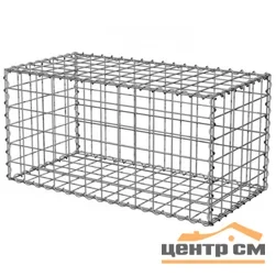 Габион из сетки ячейкой 50х50, проволока 3,8мм, 1500х1000х1000 со стяжками и сборочными спиралями