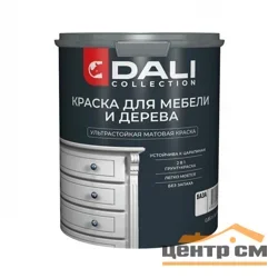 Краска ВД интерьерная для мебели База С бесцветная DALI COLLECTION 0,85л