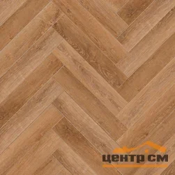 Ламинат виниловый водостойкий SPC CRONAPLAST 4V Елка/Herringbone 42 класс Дуб Прато 640*128*4.5 мм (с фаской)