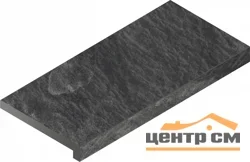 Ступень ITALON Материя X2 угловая правая Titanio 33х60